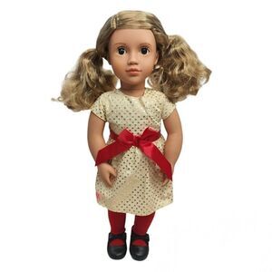 Our Generation Noelle Blonde Hair 18"  Christmas Santa Collection